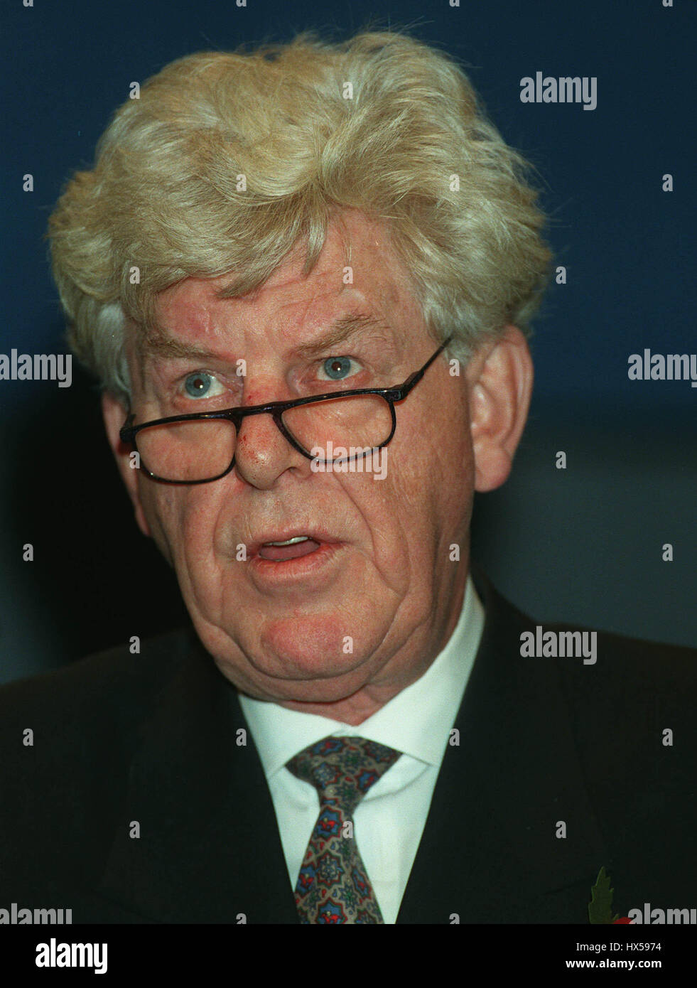 WIM DUISENBERG, Presidente Monetario Euro inst. 18 de noviembre de 1997 Foto de stock