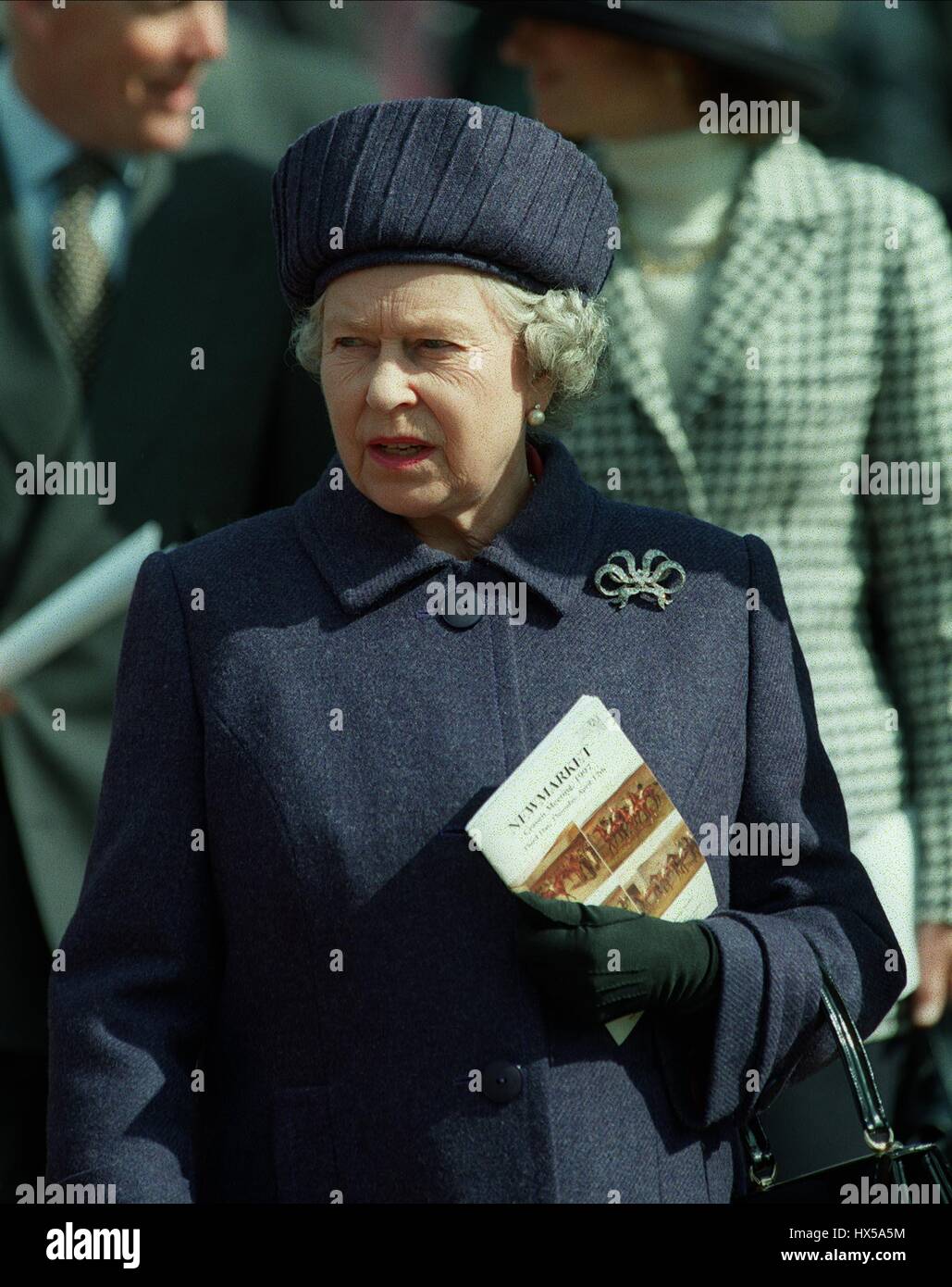 La Reina Isabel II Reina de Inglaterra el 23 de mayo de 1997 Foto de stock