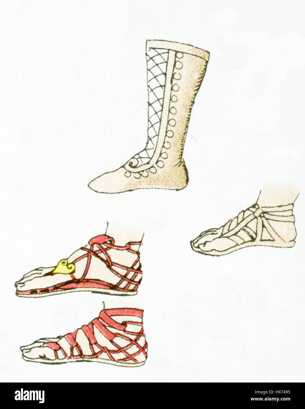 Zapatos griegos antiguos fotografías e imágenes de alta resolución - Alamy