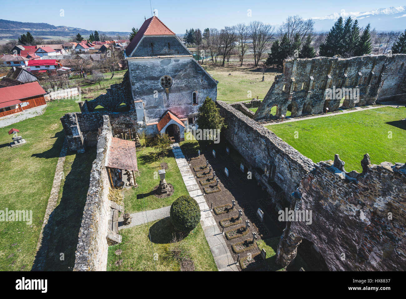 Marzo, 2017: el monasterio rumano en Magna Foto: Cronos/Alessandro Bosio Foto de stock