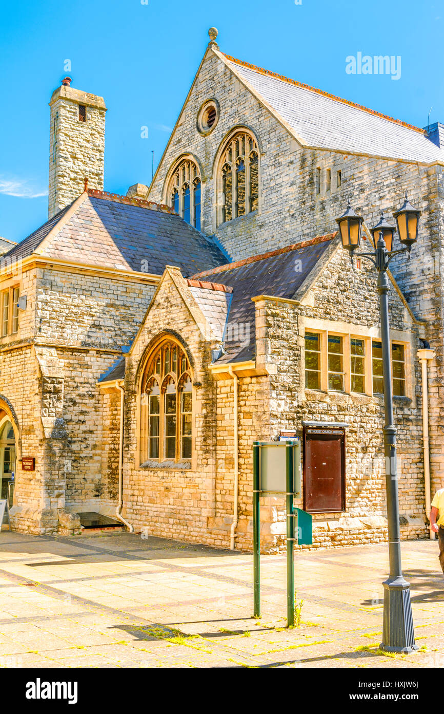 La iglesia de Santa María,Witney, Oxfordshire, Inglaterra, Reino Unido. Foto de stock
