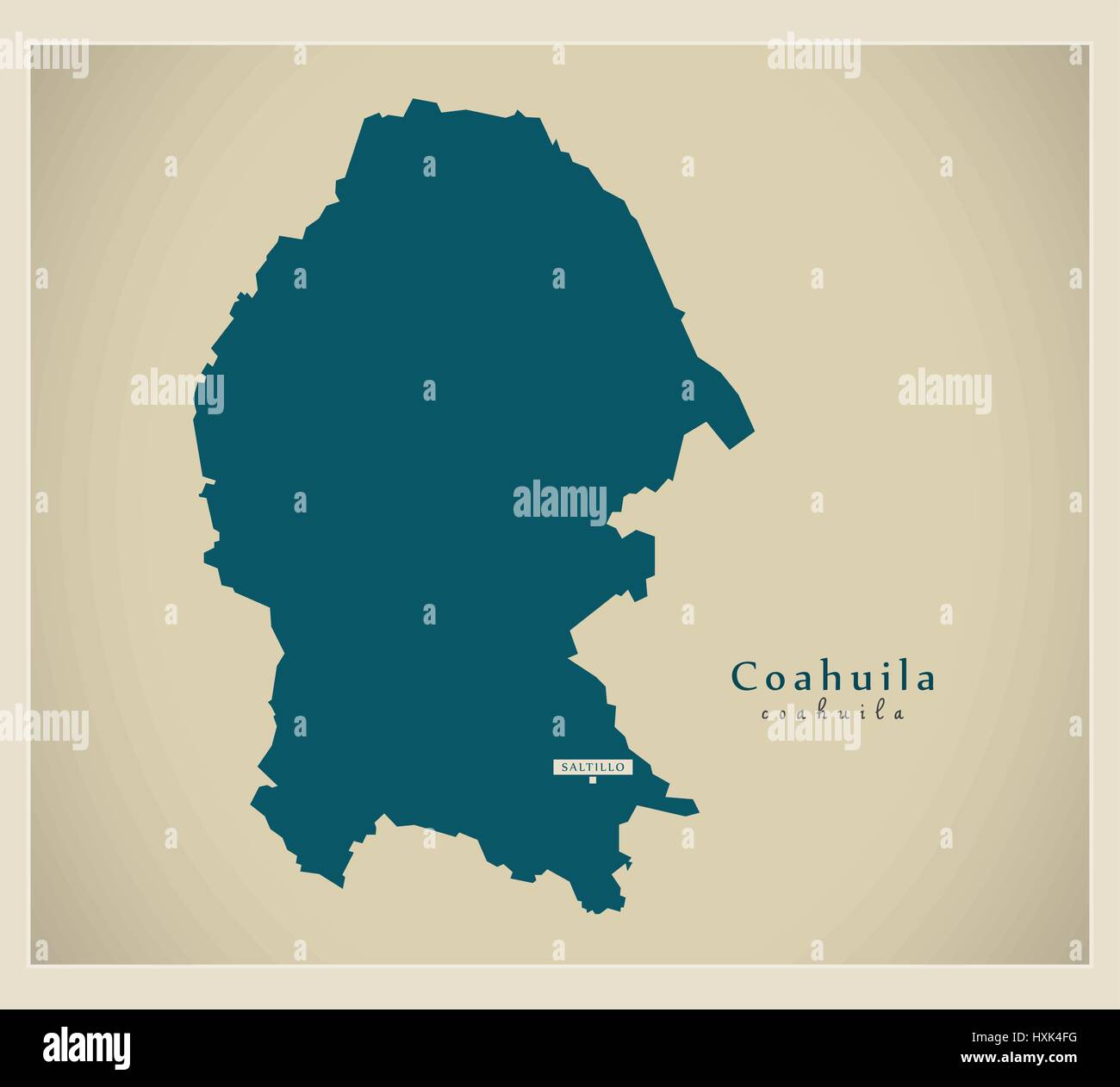 Coahuila map fotografías e imágenes de alta resolución Alamy