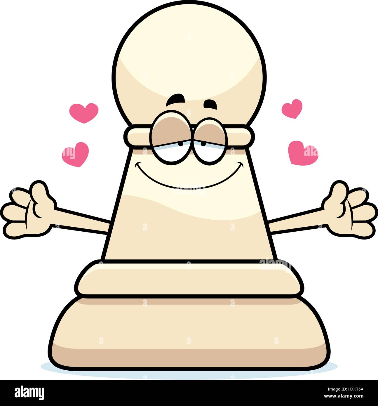 Una caricatura de la ilustración de una pieza de ajedrez peón listo para darle un abrazo Imagen Vector de stock - Alamy Una caricatura de la ilustración de una pieza de ajedrez peón listo para darle un abrazo Imagen Vector de stock - Alamy