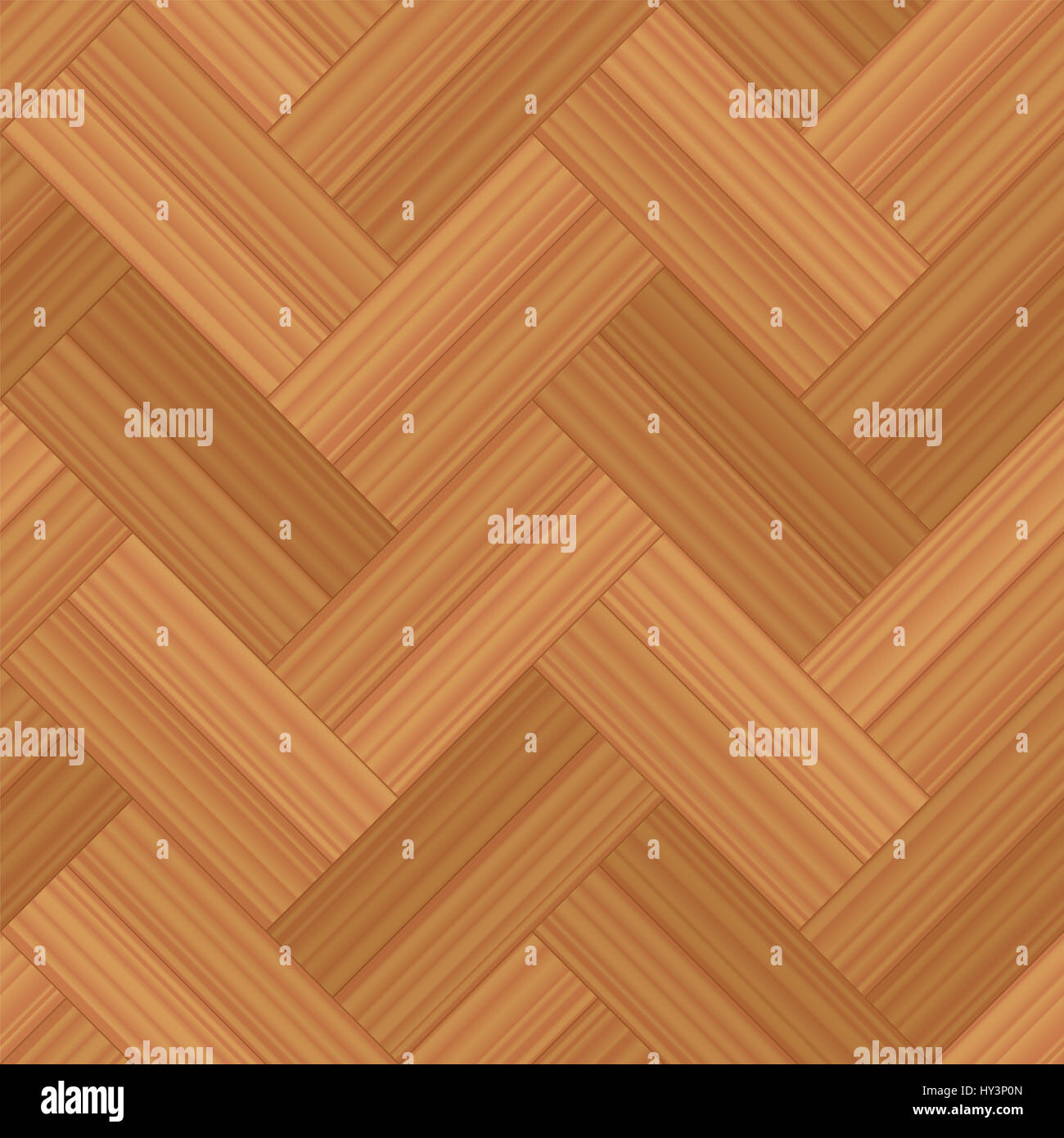 Parquet de espiga doble fila - Ilustración de un patrón típico de suelos de madera - perfecta extensible en todas las direcciones. Foto de stock