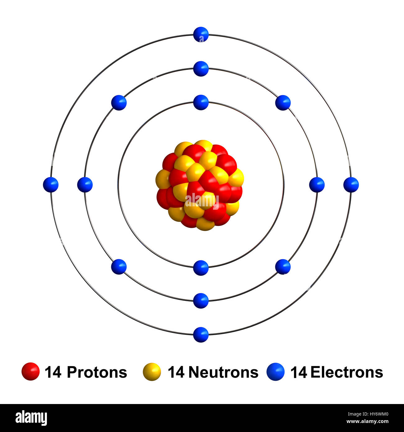 Arriba 52+ imagen modelo atomico del silicio