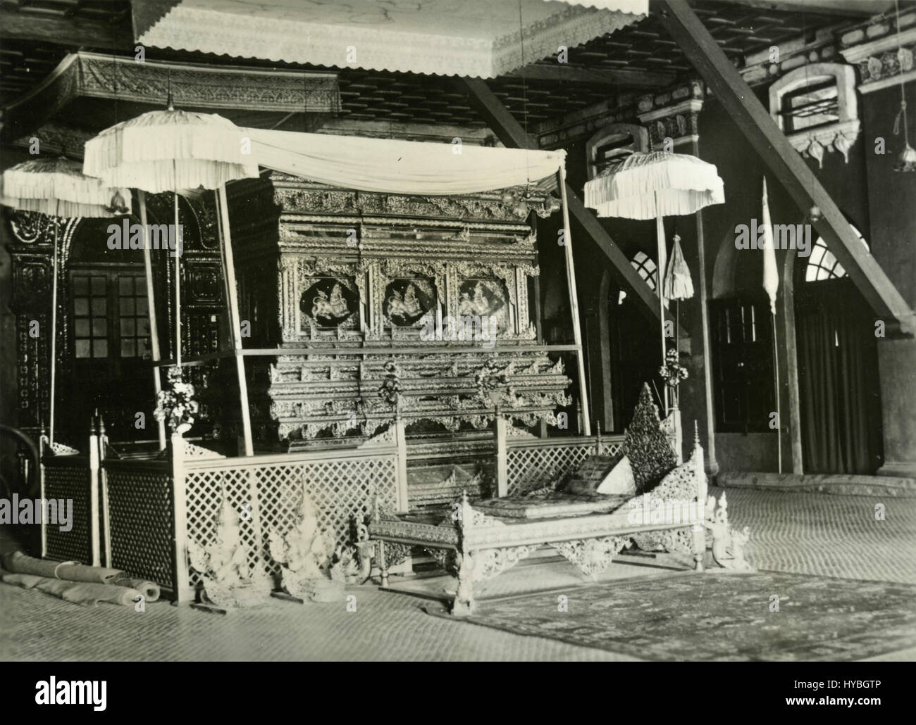 A princes mortuorios, Kengtung, Myanmar Foto de stock