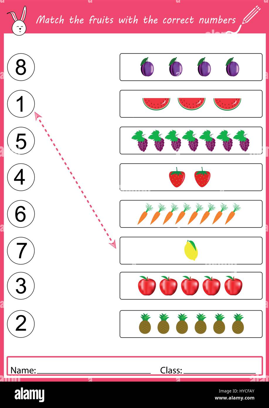 hoja de trabajo de matemáticas Imagen