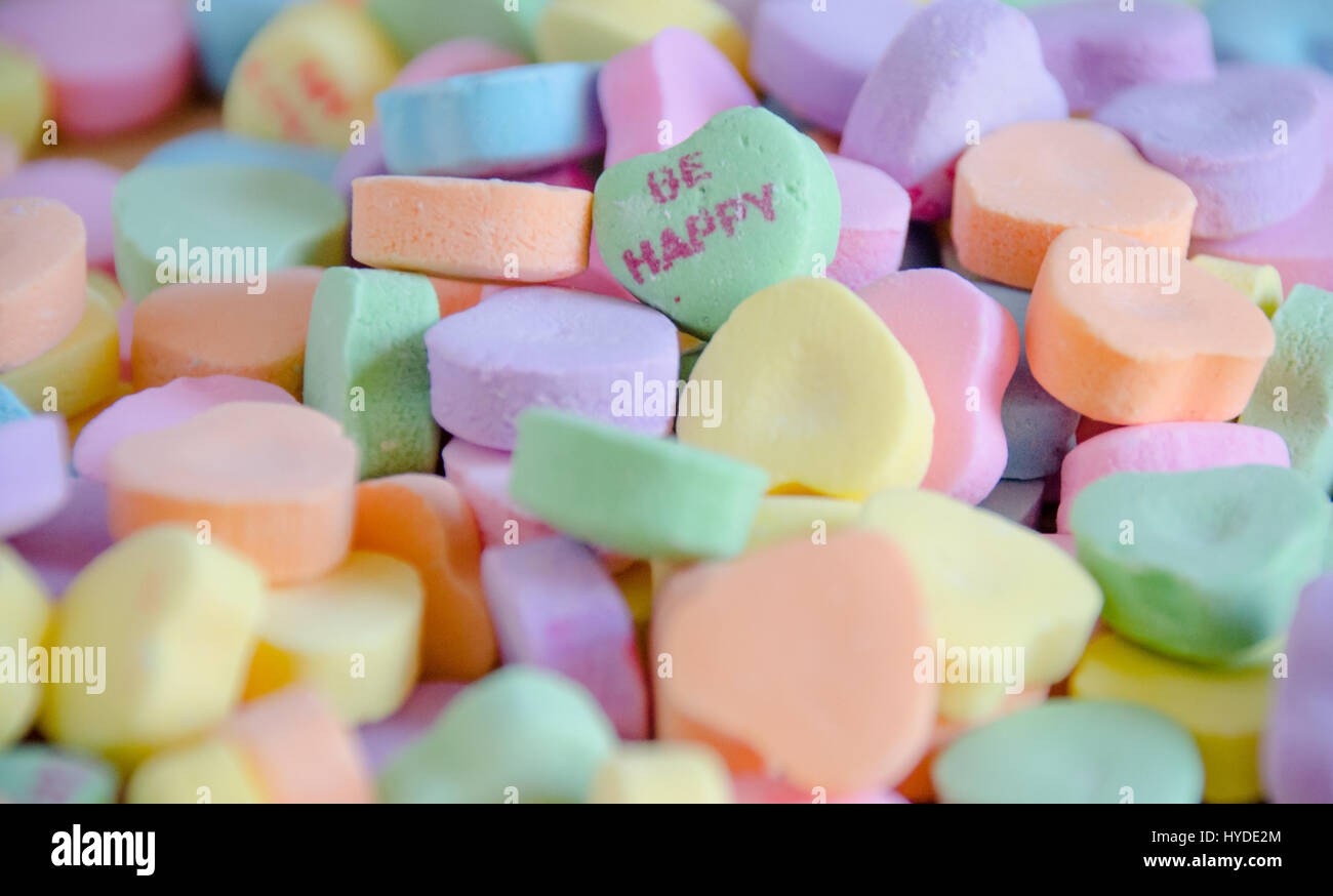 Caramelos de colores Foto de stock