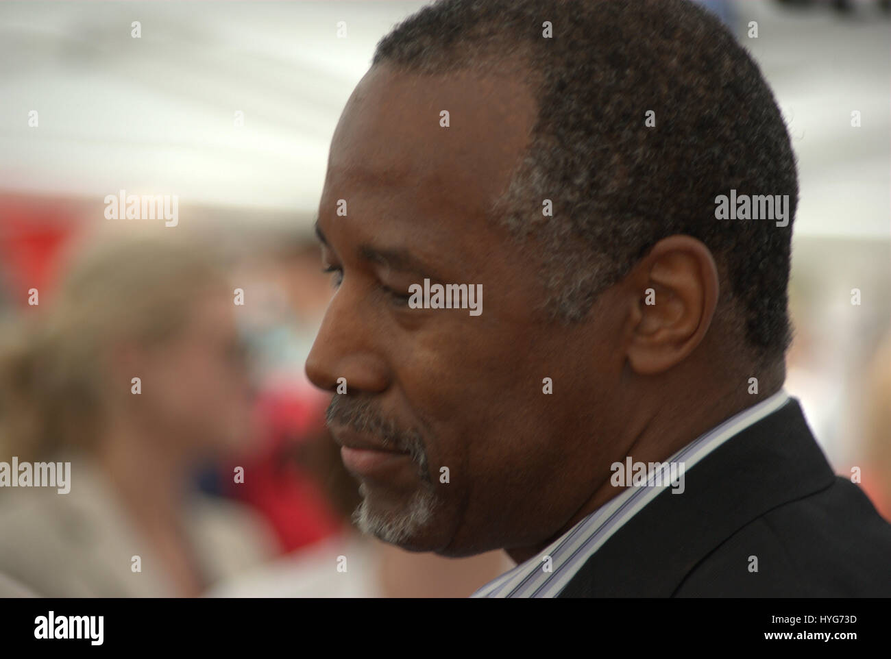 El Dr. Ben Carson Foto de stock
