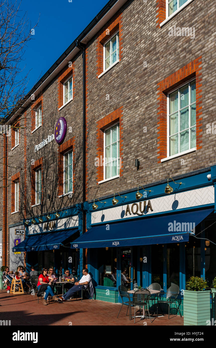 Restaurante Aqua, Lewes, Sussex, Reino Unido Foto de stock