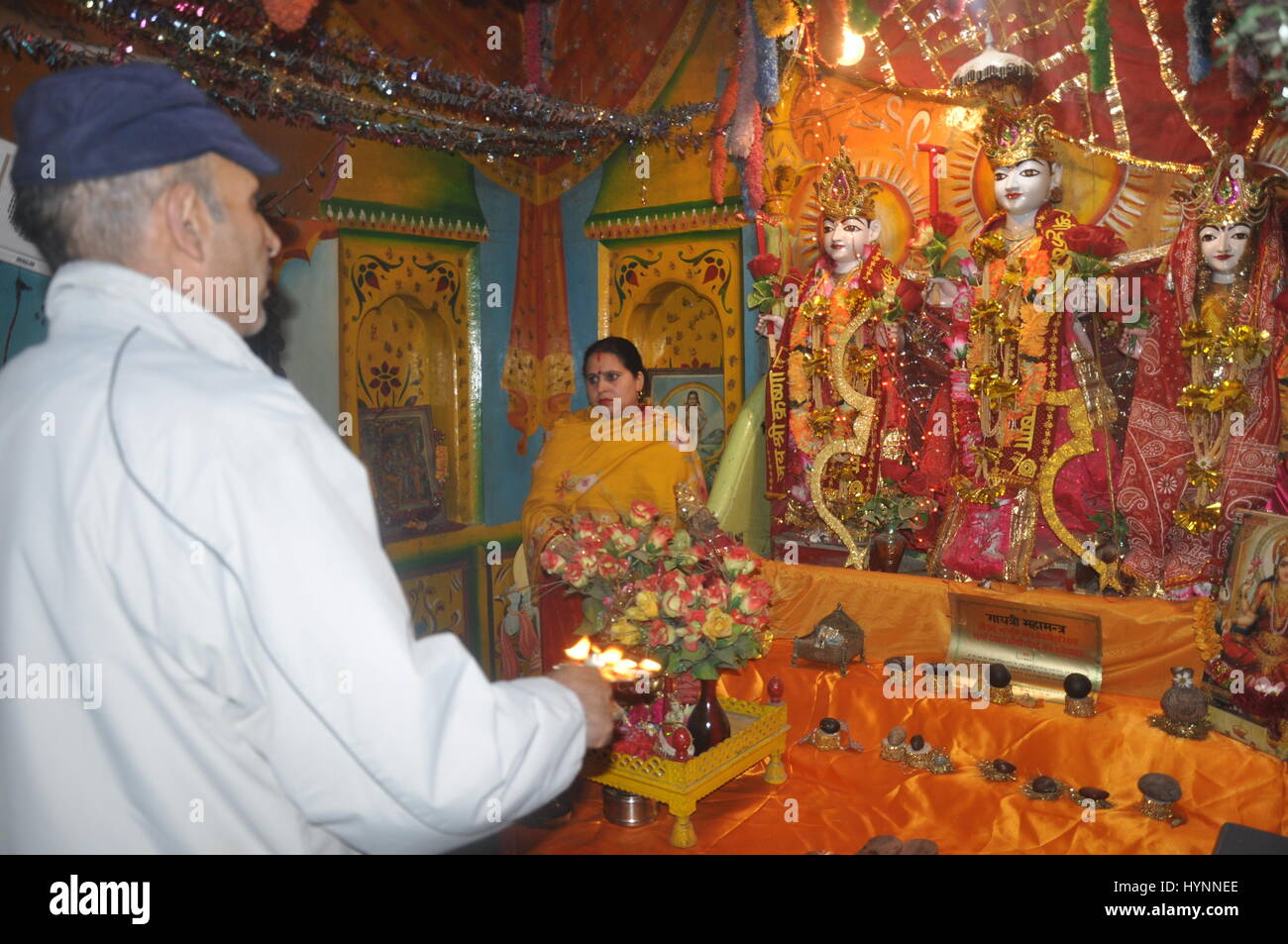 Los Hind es De Cachemira Realice Pooja En Navratri o Los Nueve D as 