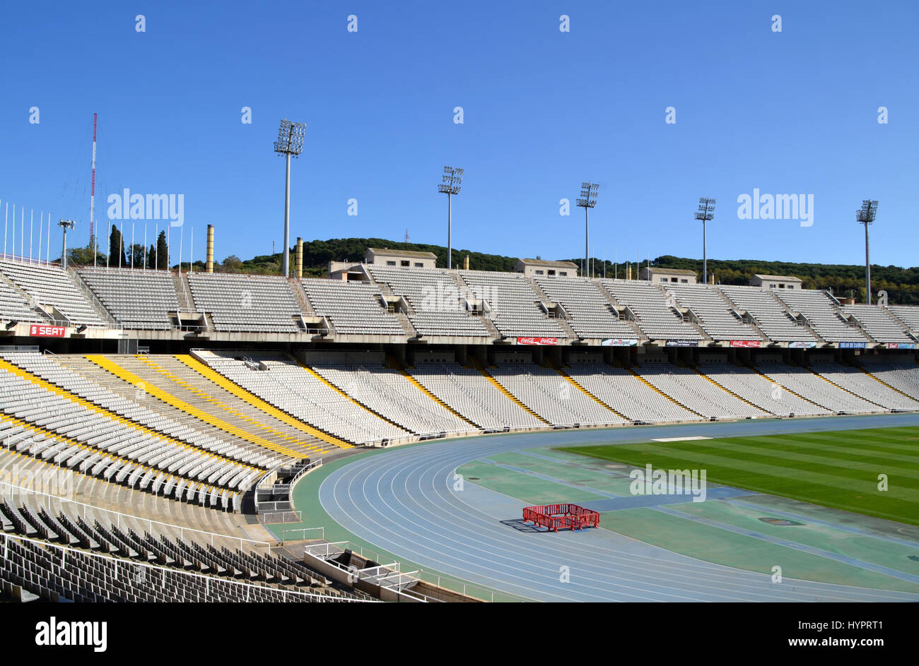 Estadio Olímpico Lluís Companys en Barcelona, España Fotografía de