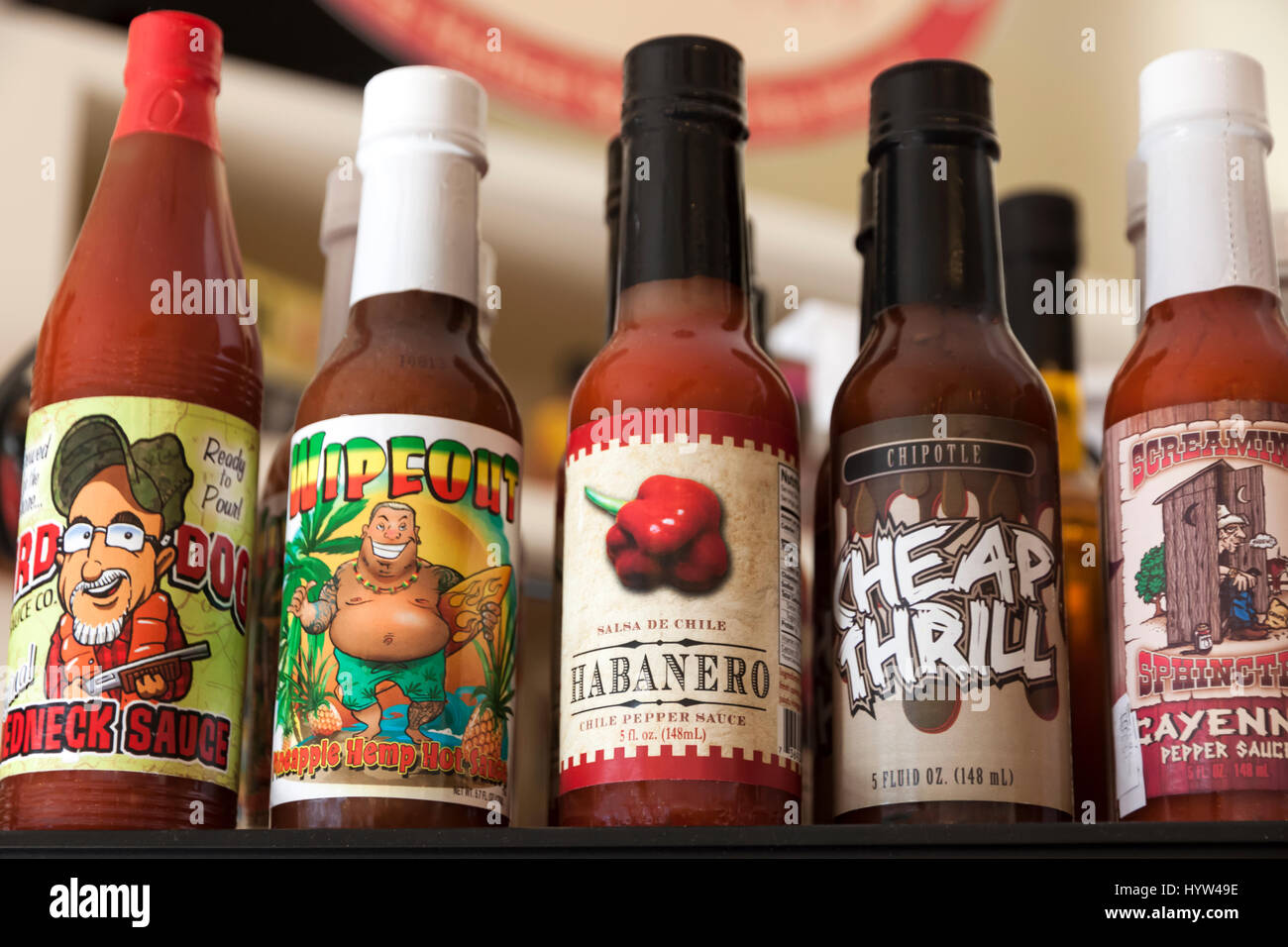 Salsas embotelladas fotografías e imágenes de alta resolución Alamy