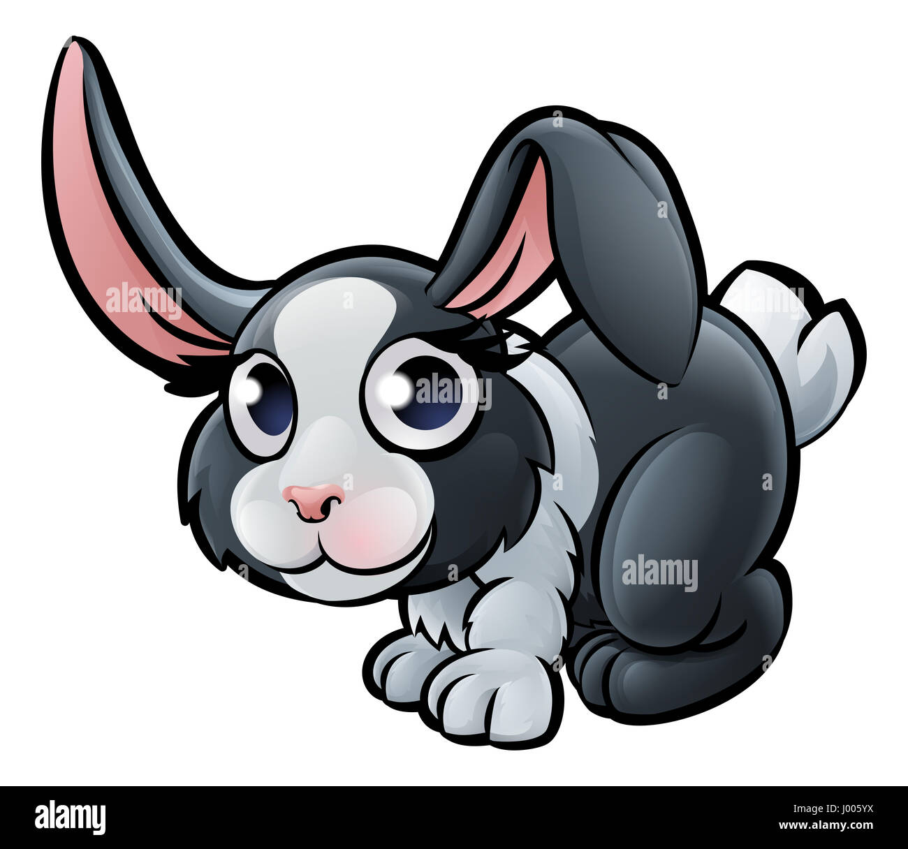Animales animados tiernos conejo fotografías e imágenes de alta resolución  - Alamy