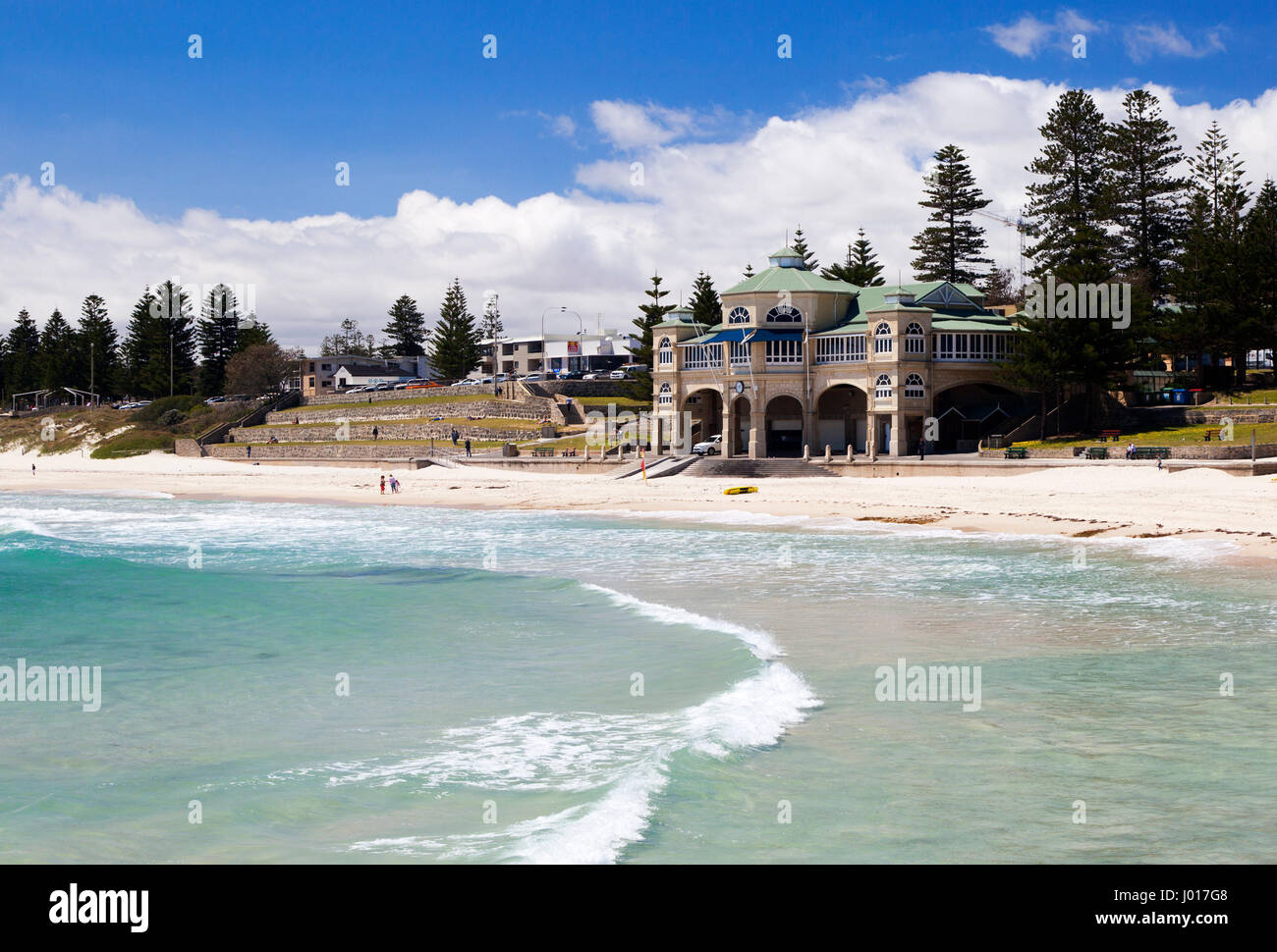 La playa de Cottesloe, Perth, Australia Foto de stock