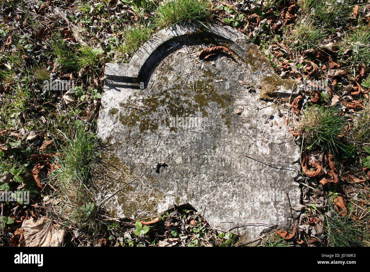 Cementerio judío. Foto de stock