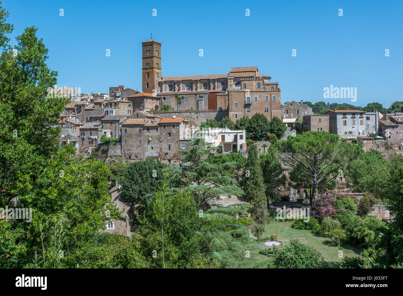 Sutri, provincia de Viterbo, Lacio (Italia) Foto de stock