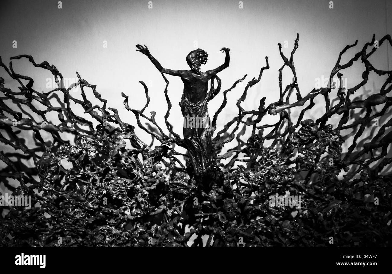 Resurrección escultura, Ciudad del Vaticano, Vaticano, Roma, Europa