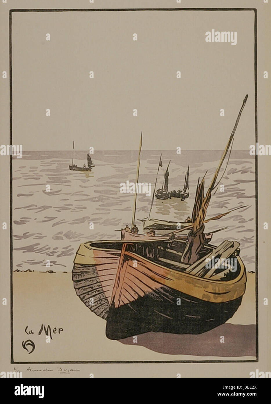 Amédée Joyau La Mer Foto de stock