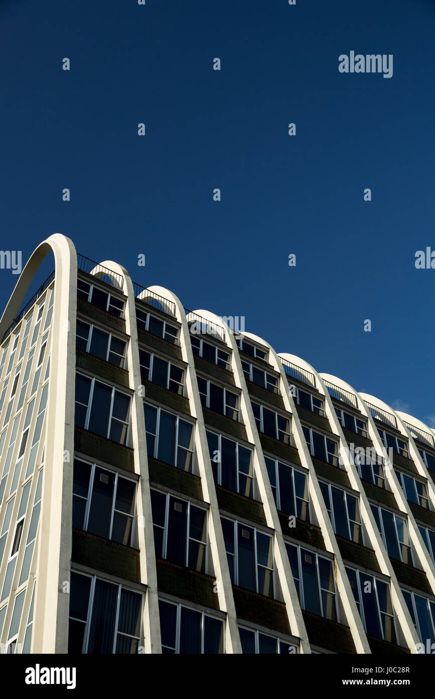 Hollings aka el edificio 'Toast Rack', Fallowfield, Manchester, Greater