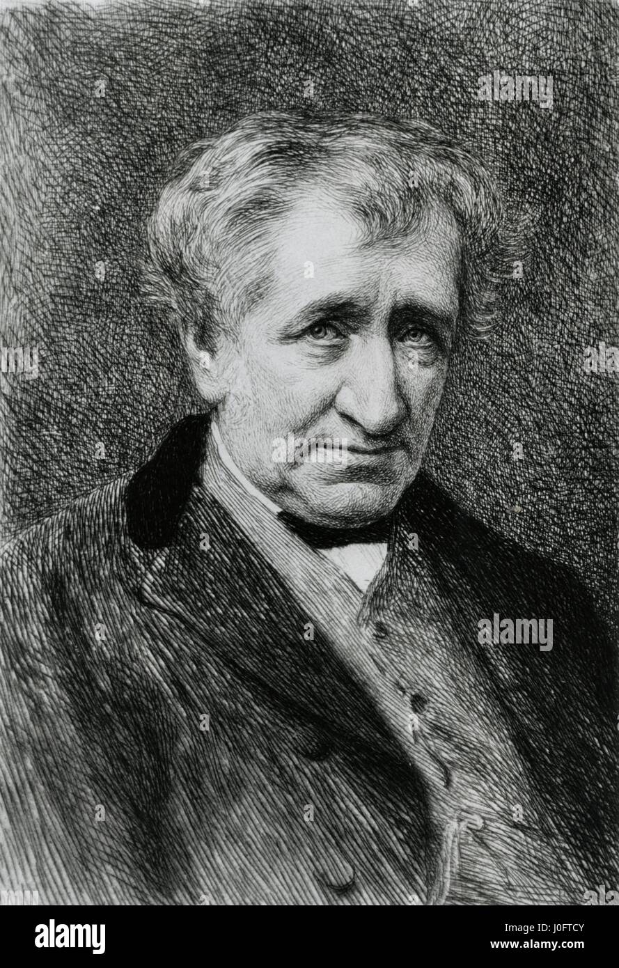 James Nasmyth (1808‰ÛÒ1890), en el frontispicio de su autobiografía por Samuel sonríe Foto de stock
