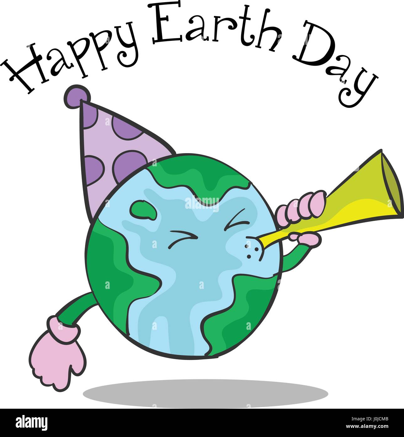 Feliz Día de la tierra diseño de dibujos animados Imagen Vector de stock - Alamy Feliz Día de la tierra diseño de dibujos animados Imagen Vector de stock - Alamy