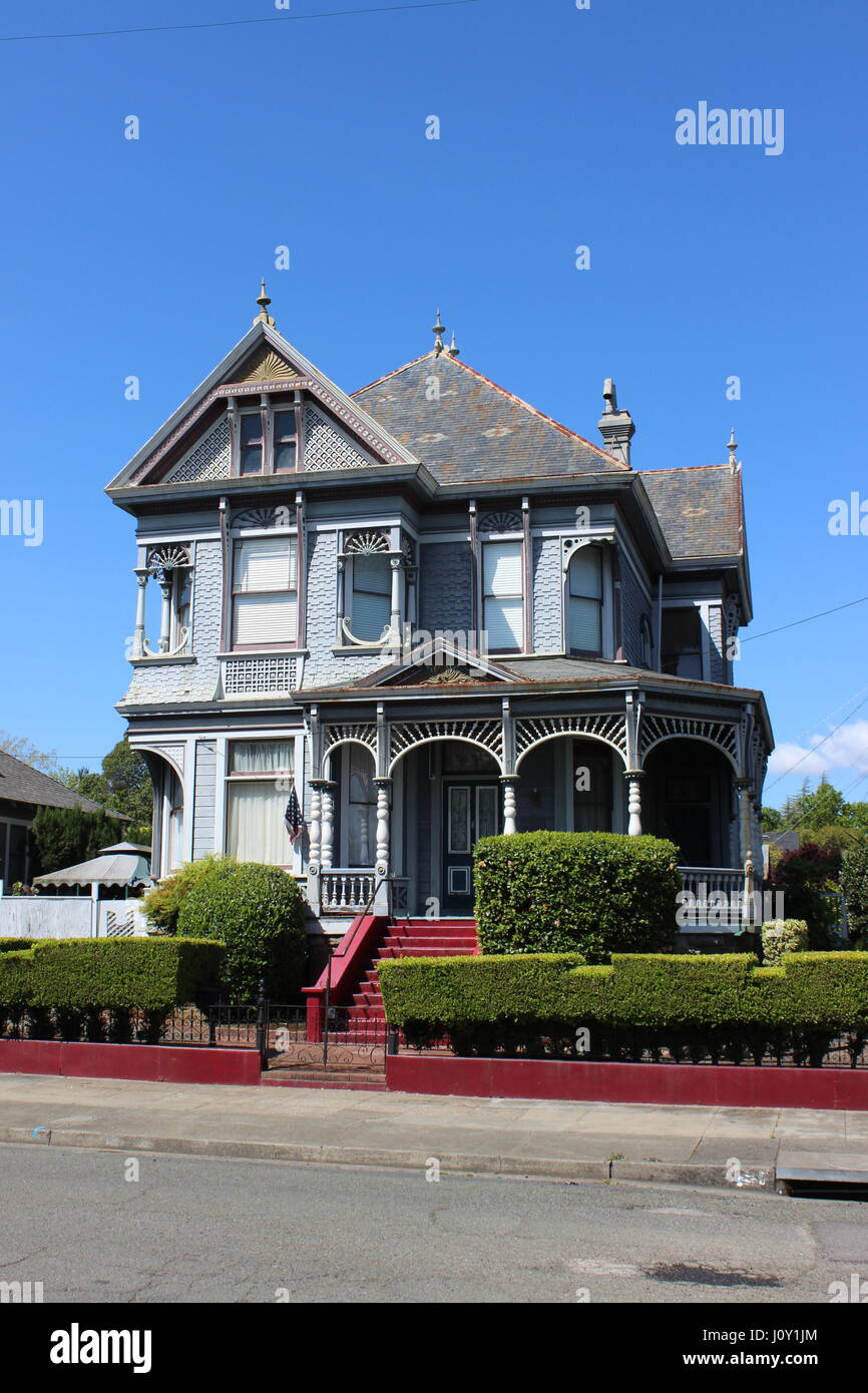 Williams Andrews House, Queen Anne Victorian construido en 1892 en Napa