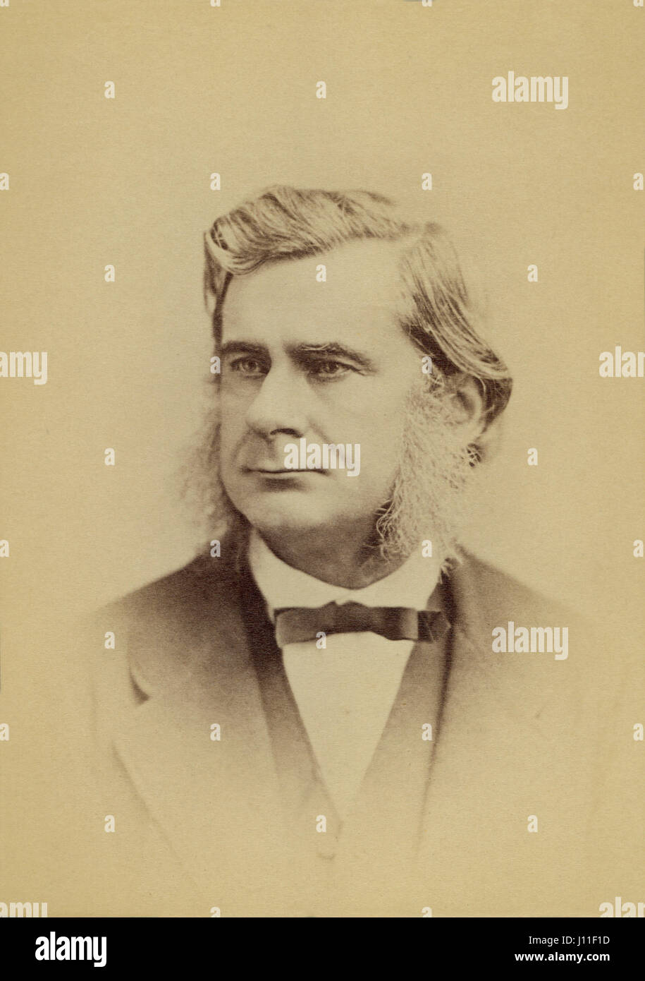 Thomas Henry Huxley (182595), biólogo inglés, Retrato, 1883 Fotografía