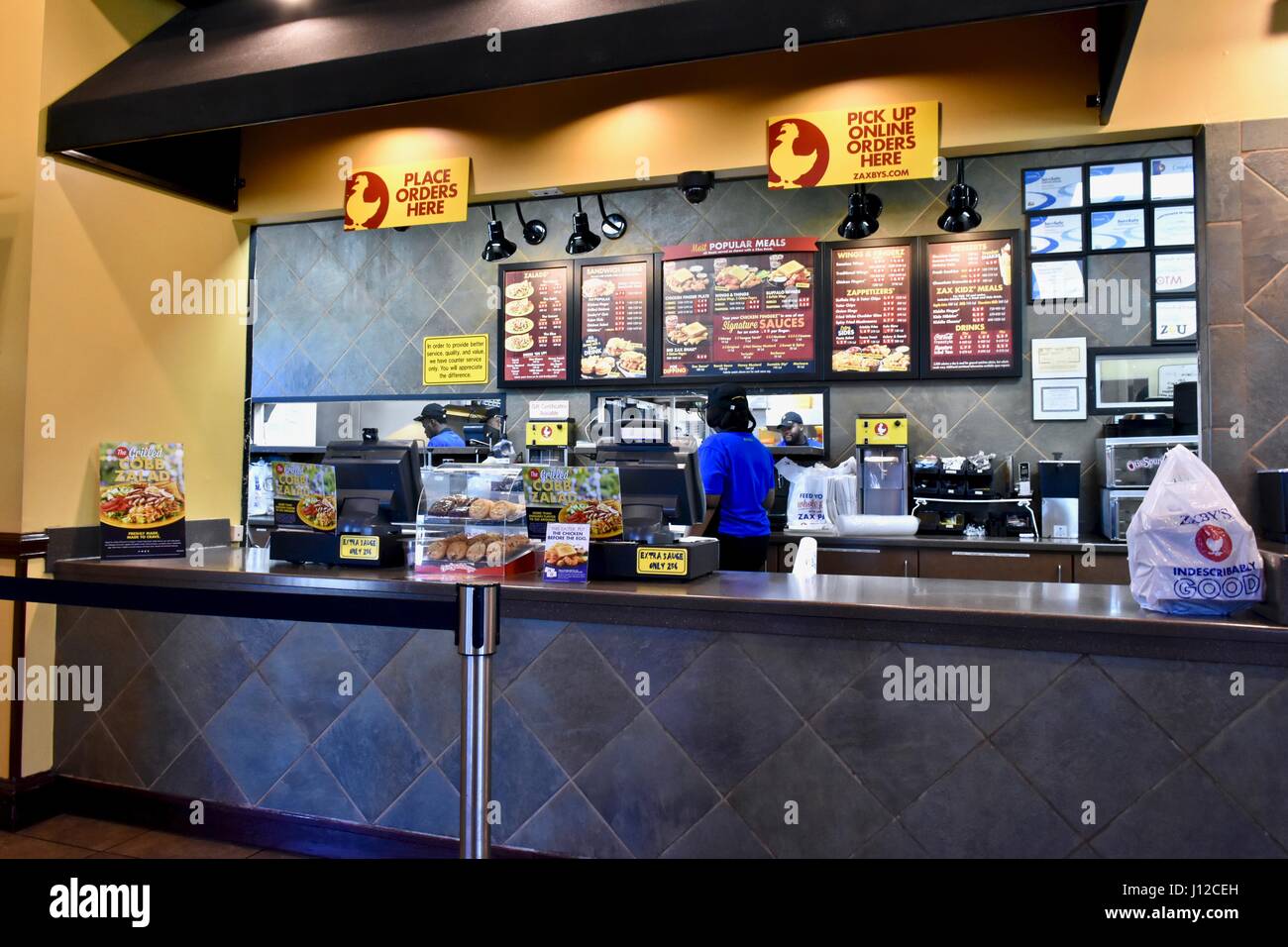 Restaurante Zaxby Fotos e Imágenes de stock Alamy