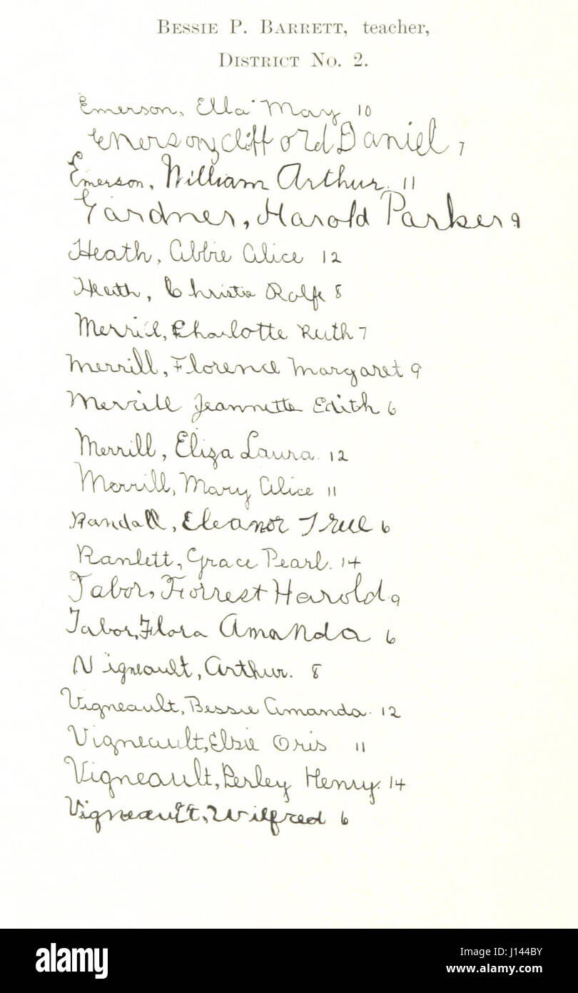 Un monumento de la localidad de Hampstead, New Hampshire Ilustrado