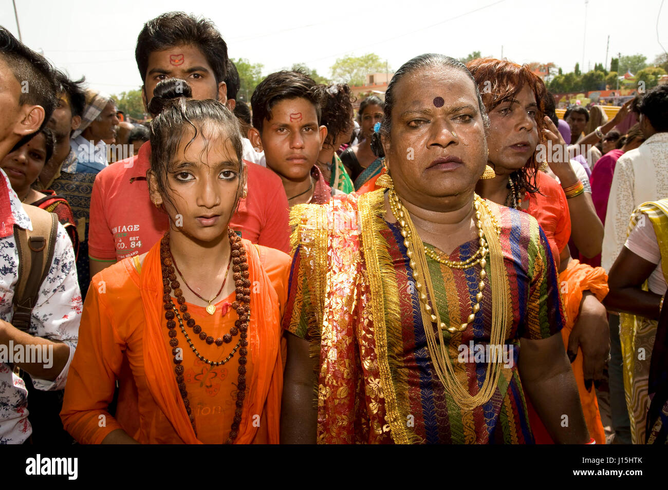 Transexuales ujjain, Madhya Pradesh, India, Asia Foto de stock