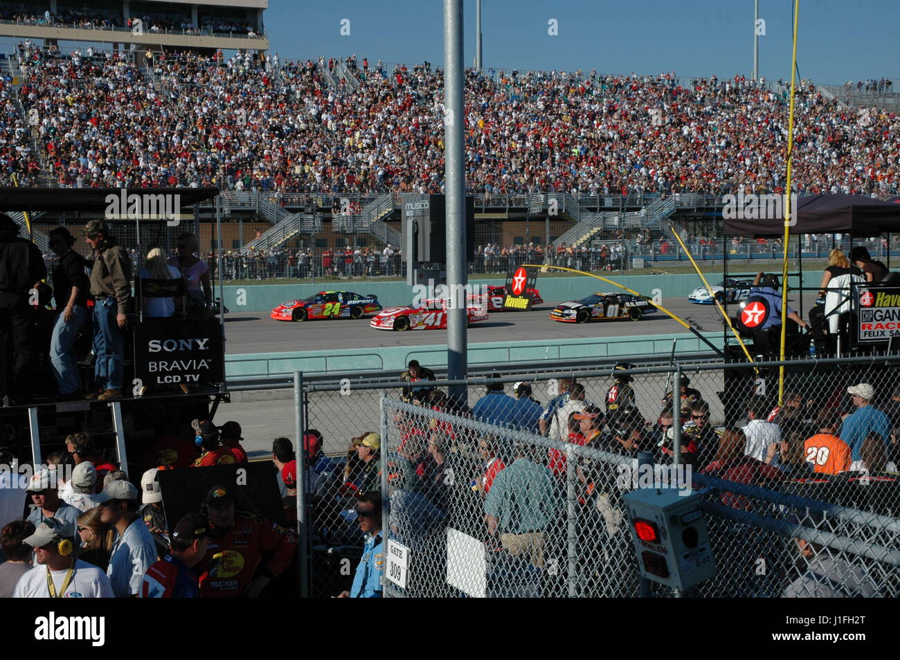 NASCAR Racing motorsports Foto de stock