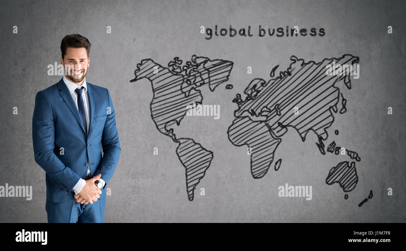Gente de negocios global concept Foto de stock