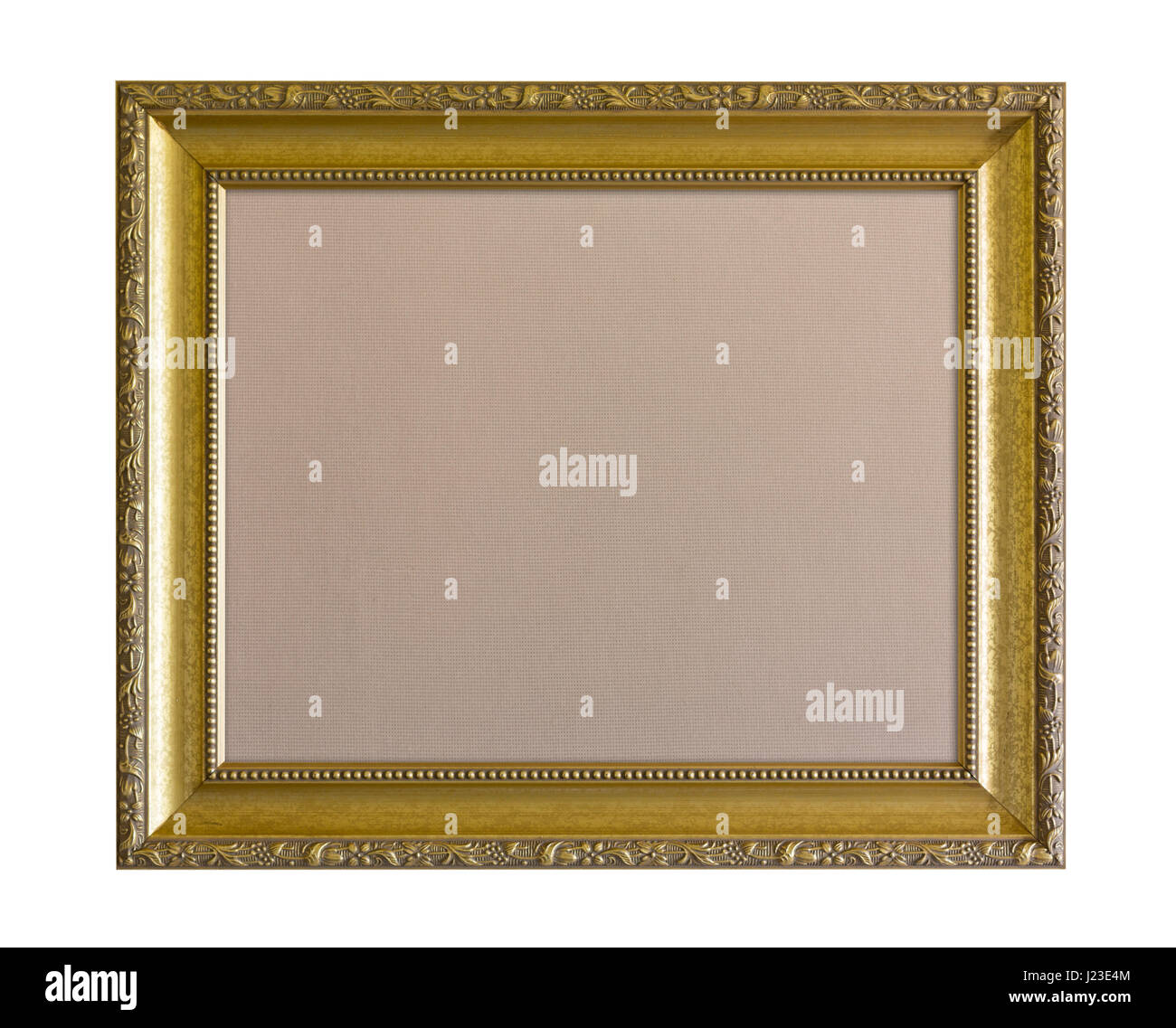 Oro ornamentado picture frame Foto de stock