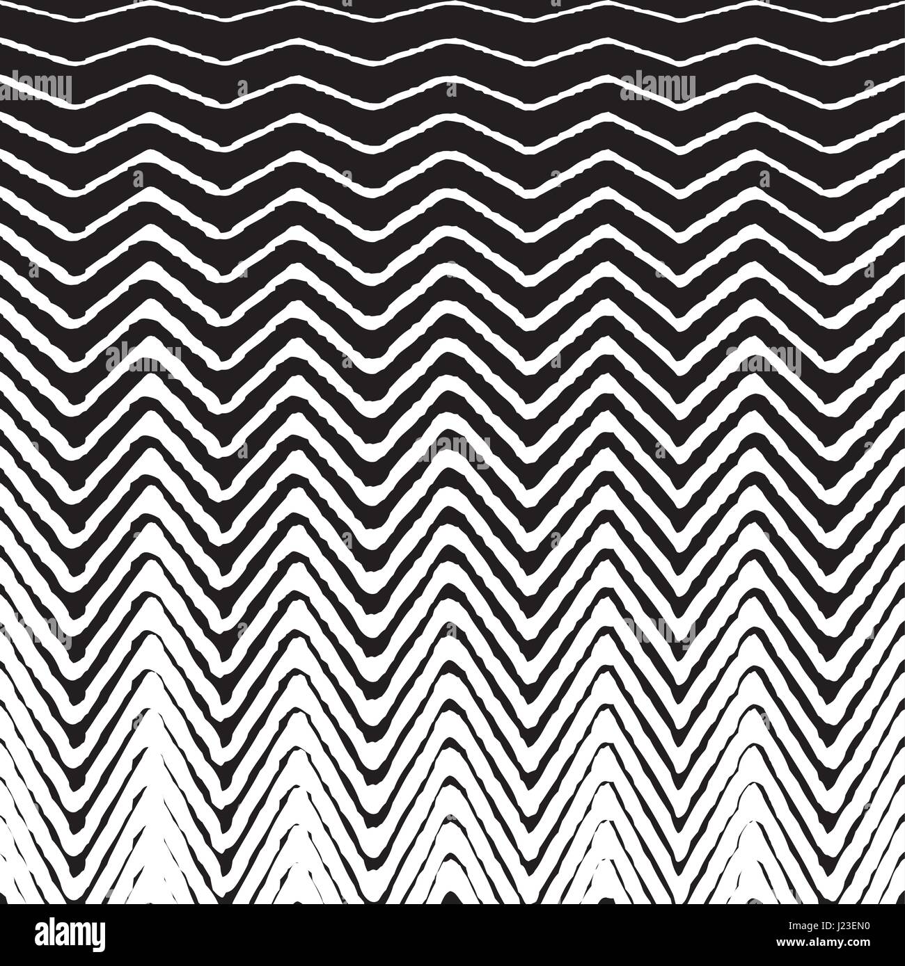 Zig Zag de fondo de la trama de semitonos. Vector retro textura en zigzag. Resumen Antecedentes