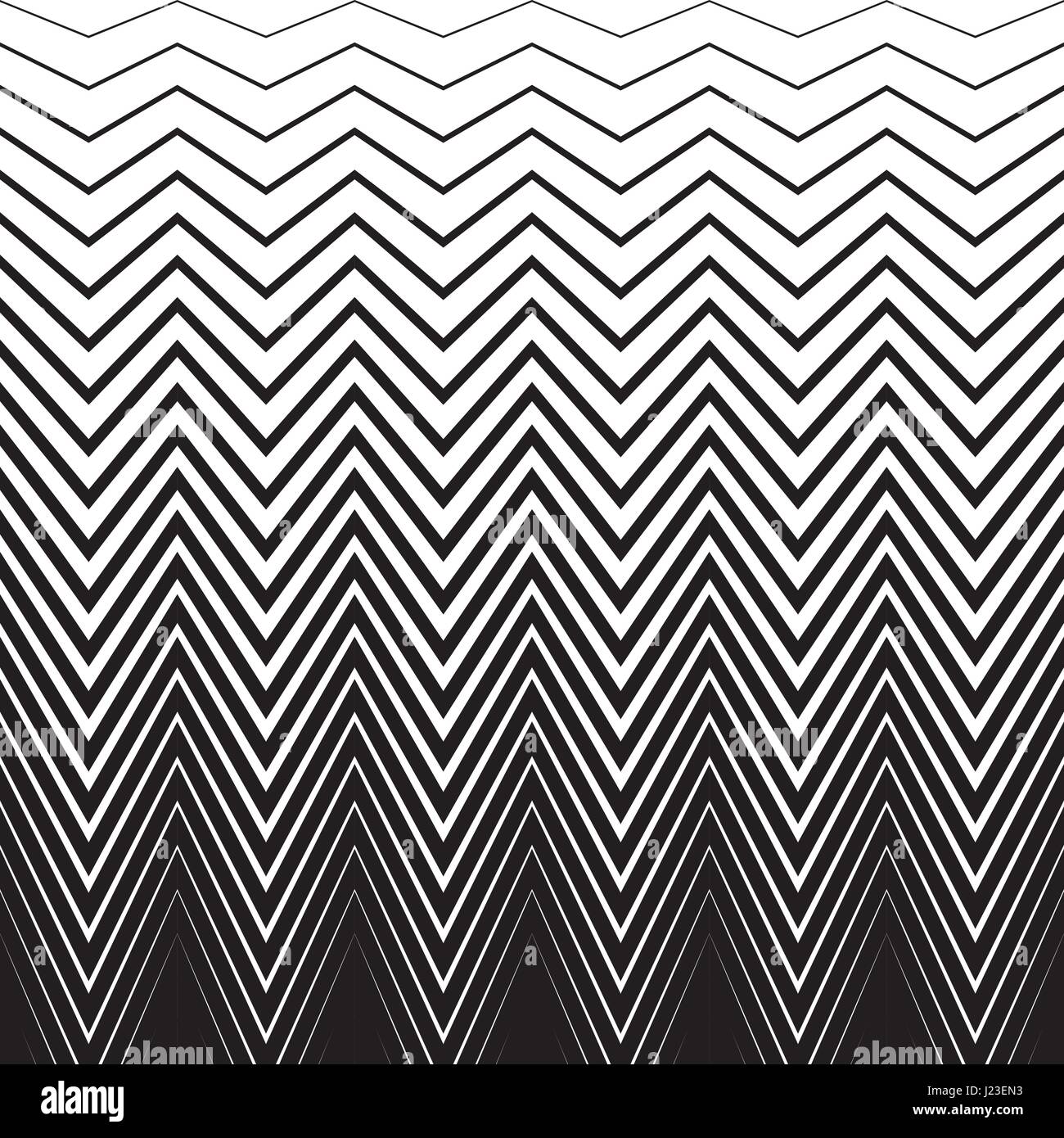 Zig Zag de fondo de la trama de semitonos. Vector retro textura en zigzag. Resumen Antecedentes