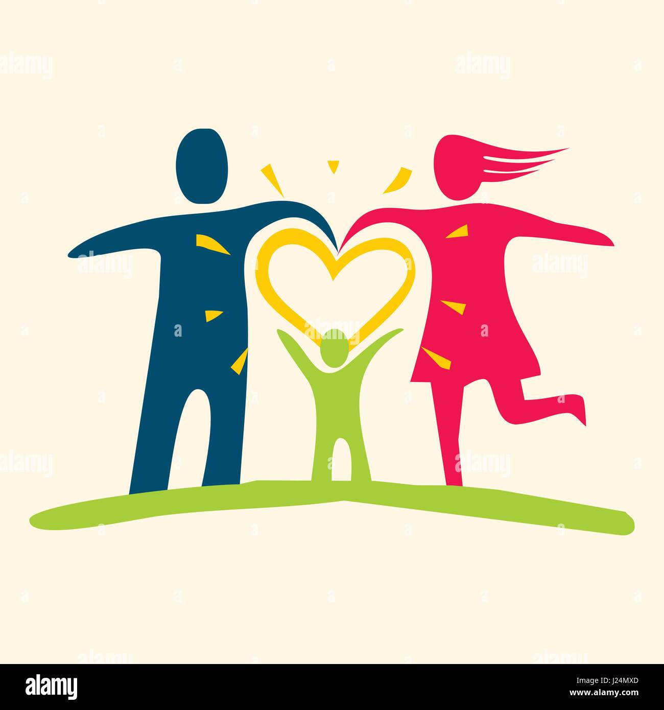 Logotipo de la Iglesia. Símbolos cristianos. Una feliz familia cristiana basada en el amor de Dios Imagen Vector de stock - Alamy Logotipo de la Iglesia. Símbolos cristianos. Una feliz familia cristiana basada en el amor de Dios Imagen Vector de stock - Alamy