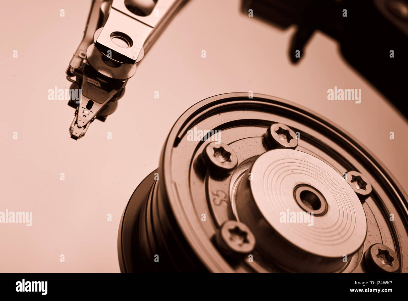 Ordenador convencional disco duro Fotografía de stock - Alamy