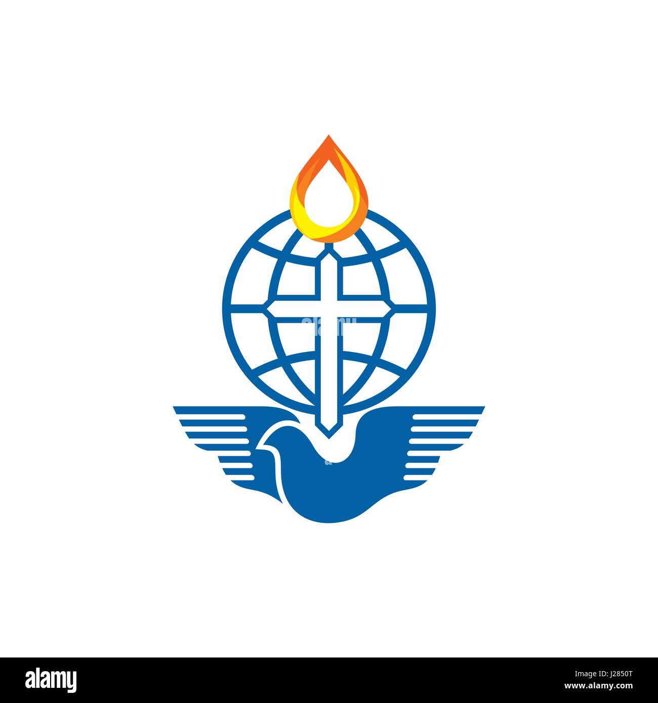 Logotipo de la Iglesia. La Iglesia de Dios es la luz del mundo Imagen