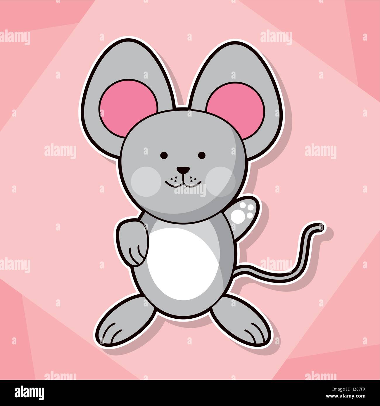 Ratón lindo bebé imagen de dibujos animados de animales Imagen Vector de stock - Alamy Ratón lindo bebé imagen de dibujos animados de animales Imagen Vector de stock - Alamy