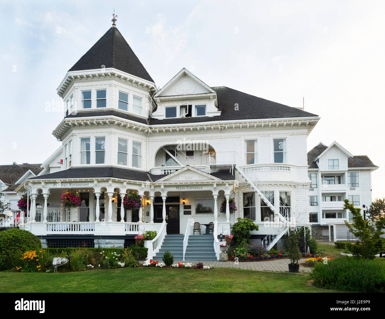 Canadá, Columbia Británica, Victoria, Gatsby Mansion, en Huntingdon