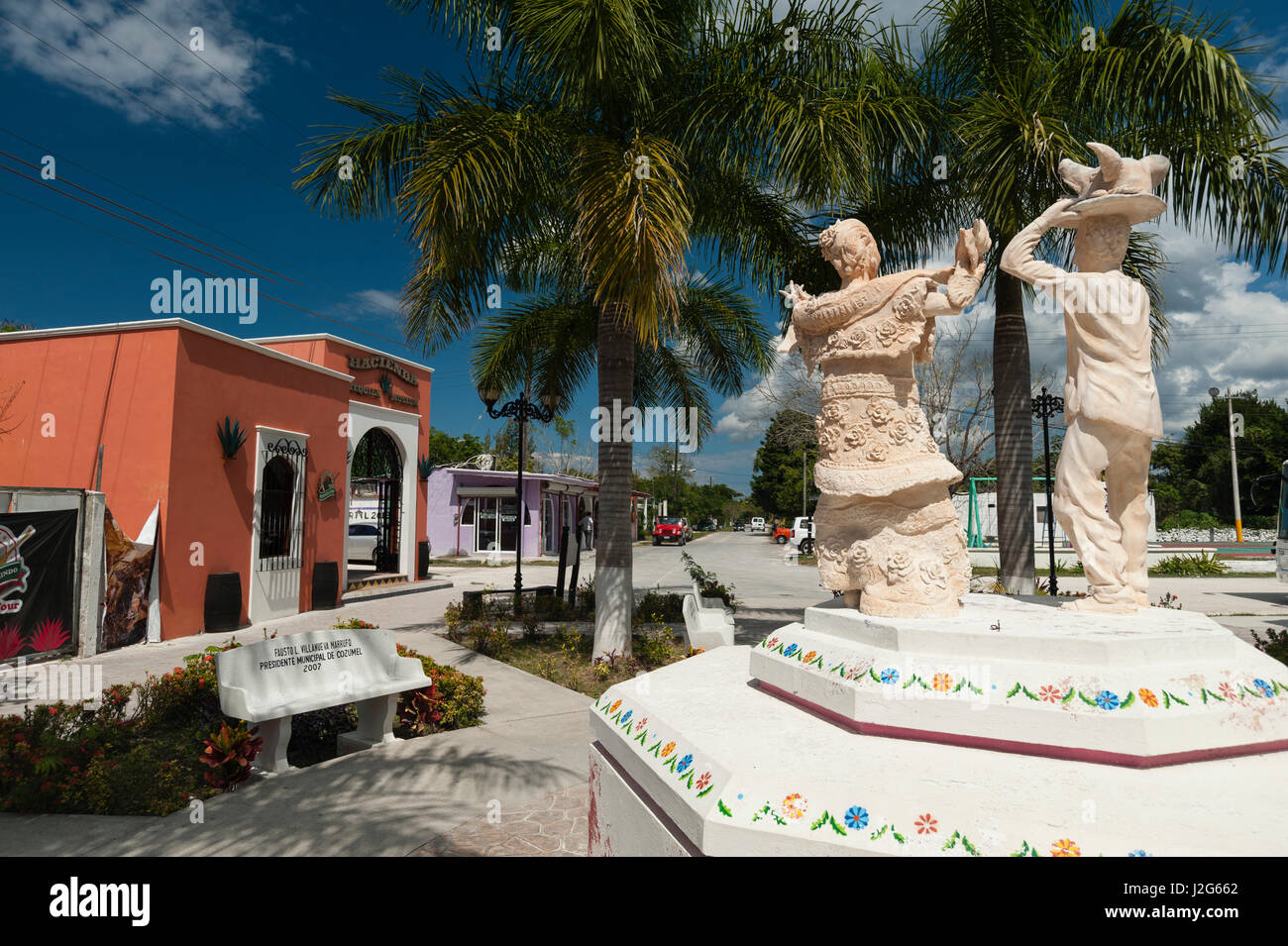 El Cedral, la isla de Cozumel, México Fotografía de stock - Alamy