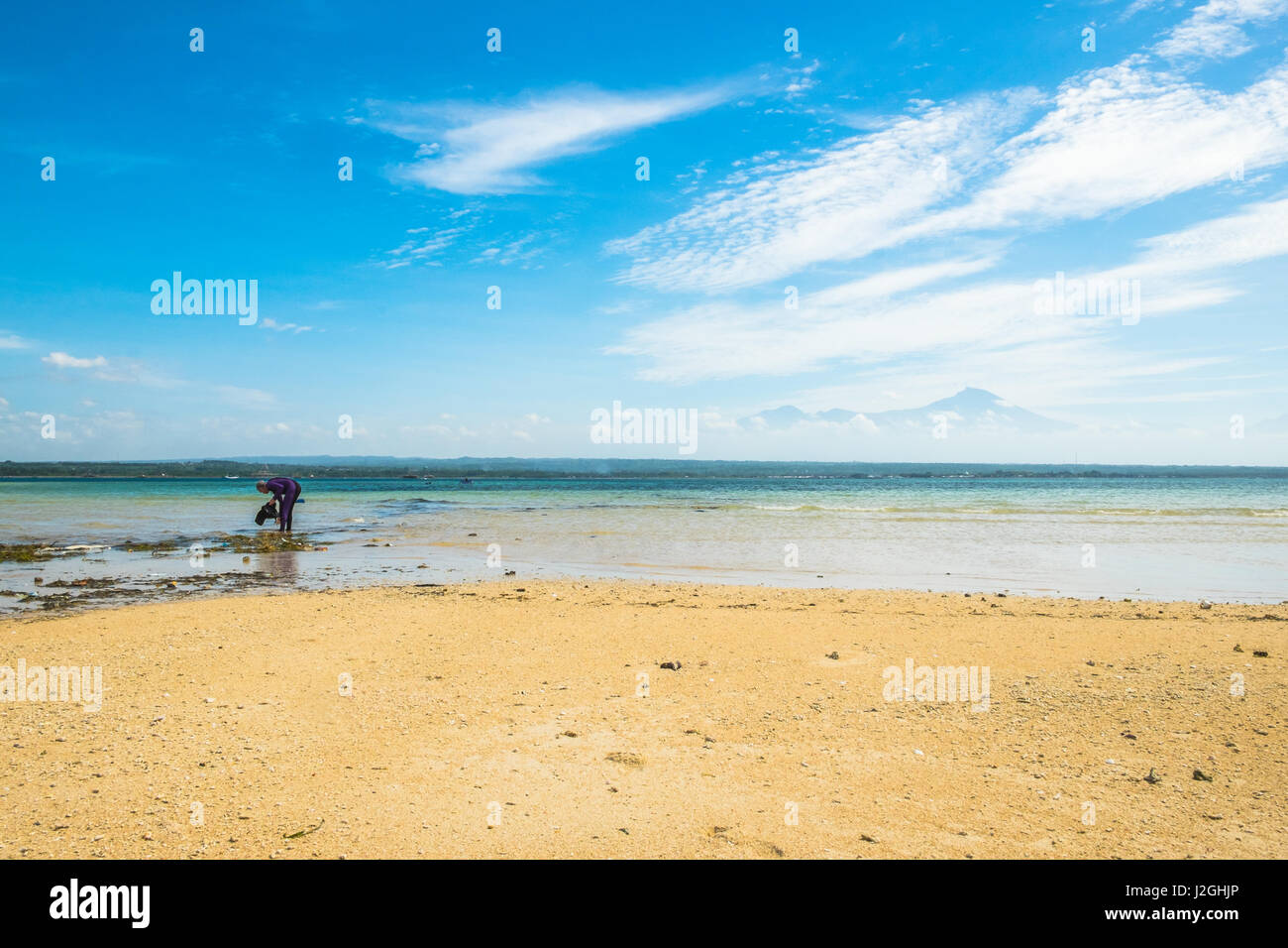 Islas exóticas tropicales en Lombok, Indonesia. Foto de stock