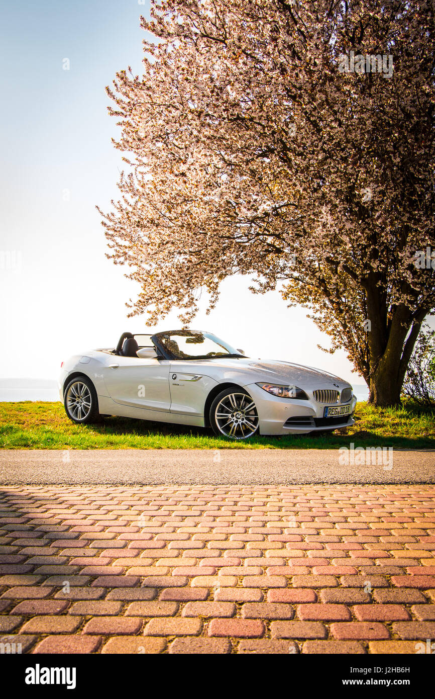 Bmw E Z4 Roadster Cabrio 35i Fondo De Pantalla Full Hd 4k Uhd M Blanca Paquete Sport Fotografia De Stock Alamy