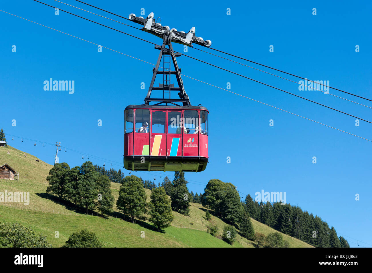 Austria, Kleinwalsertal (little Walser Valle), La Montaña ...