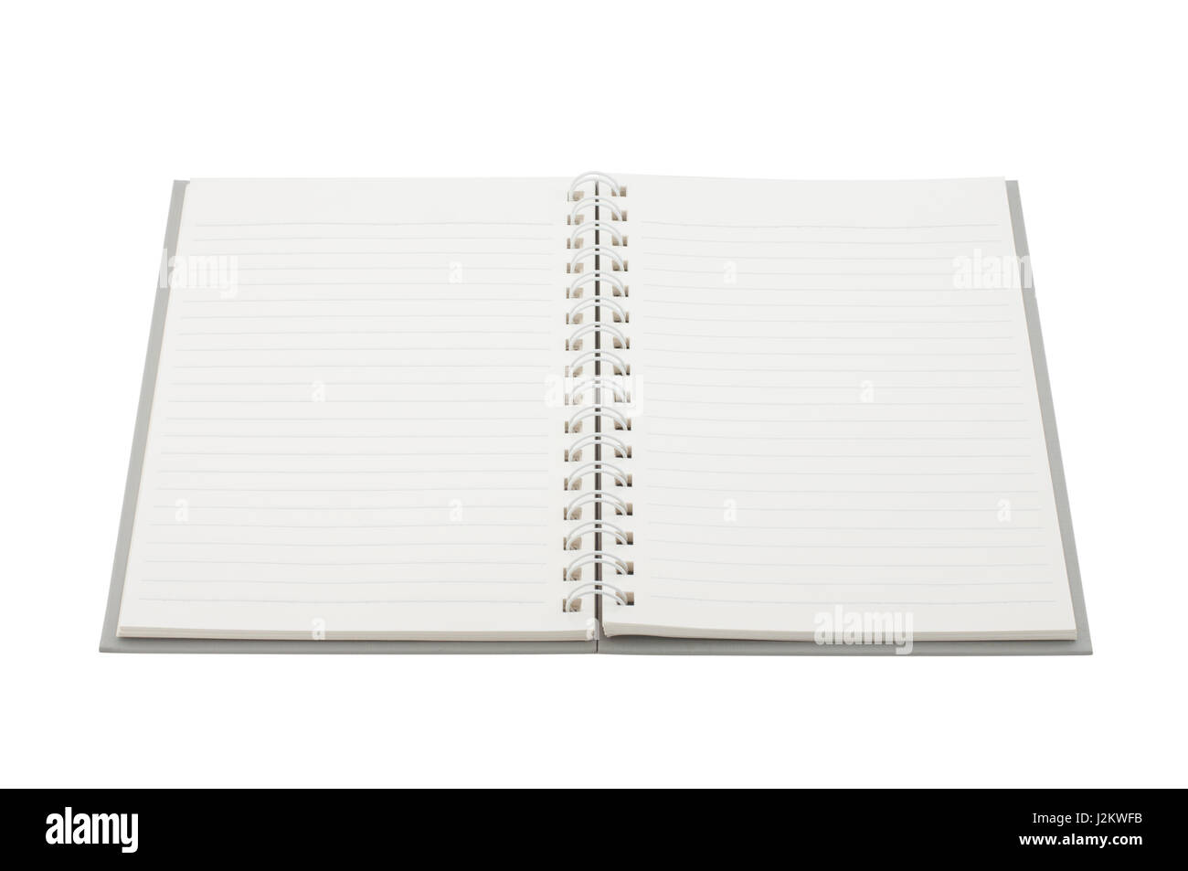 Cuaderno En Blanco Maqueta Aislado Sobre Fondo Blanco Trazados De Recorte Incluido Fotografía 9925