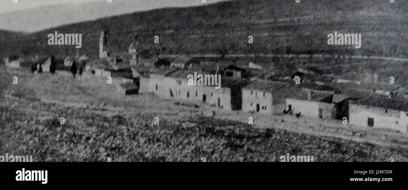 1920. Canyada. Vista Foto de stock