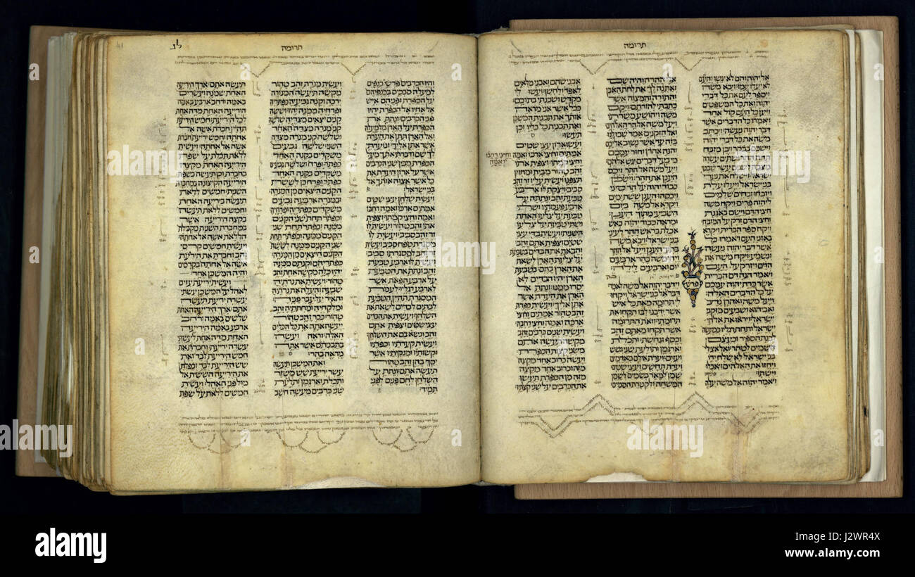 Biblia desde 1300 (42) Foto de stock