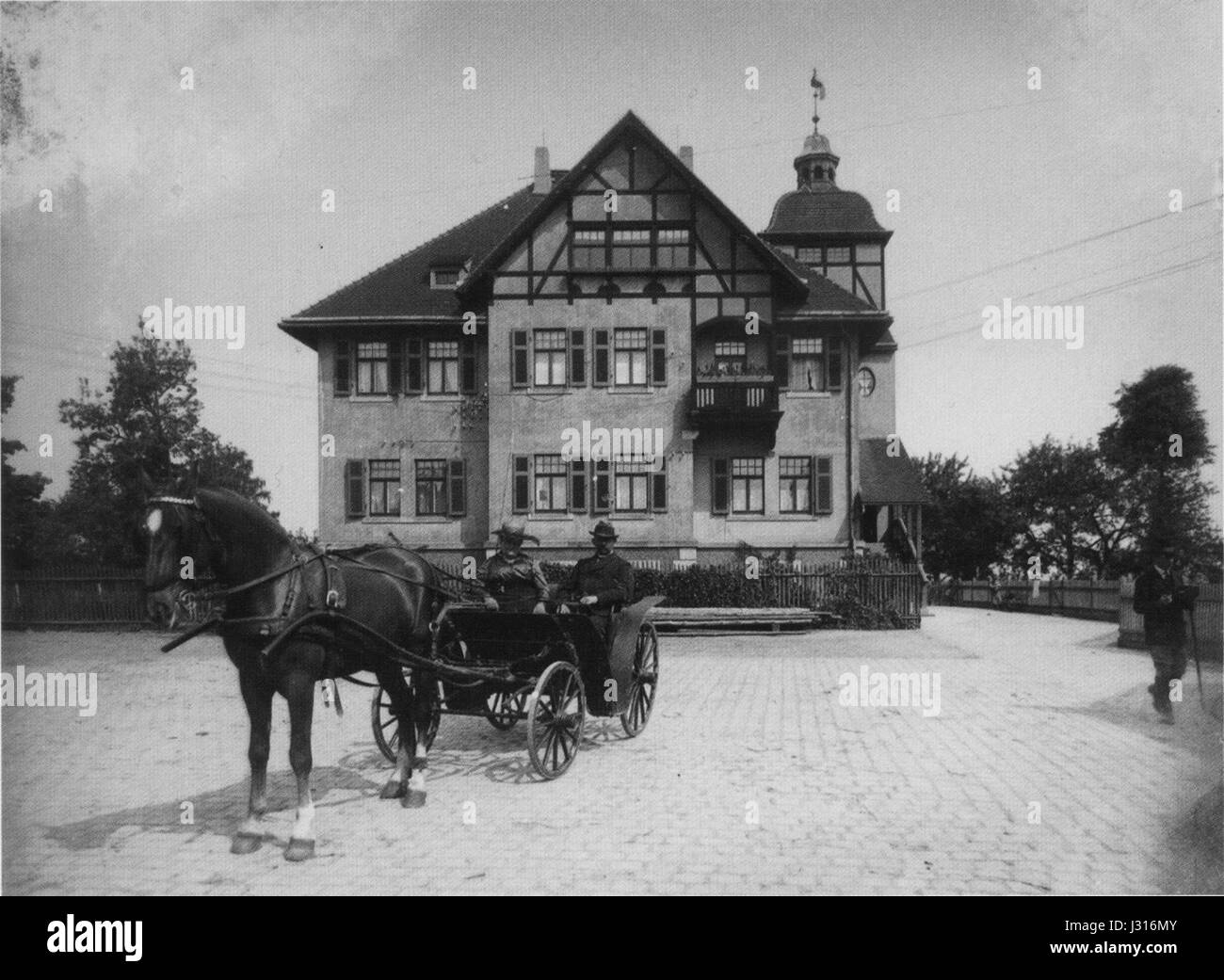 AHW Stadtgut Sommerfeld um 1920 Foto de stock