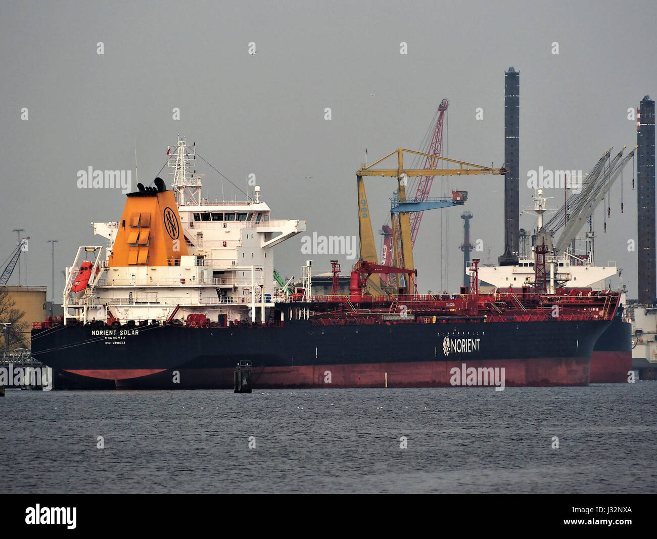 Norient Solar (barco, 2008) La OMI 9396373 Puerto de Amsterdam Foto de stock